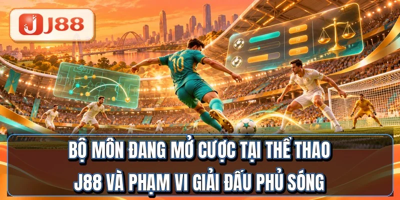 Thể Thao J88 - 7 Giải Lớn Với Tỷ Lệ Kèo Đỉnh 2 Bộ môn đang mở cược tại thể thao J88 và phạm vi giải đấu phủ sóng