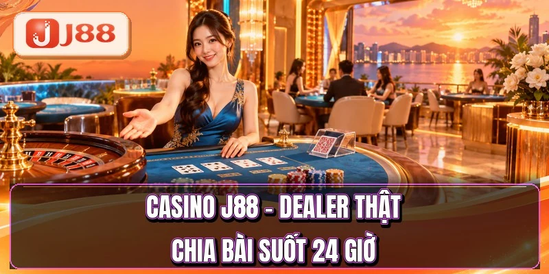 Casino J88 - Dealer Thật Chia Bài Suốt 24 Giờ 7 Casino J88 - Dealer Thật Chia Bài Suốt 24 Giờ