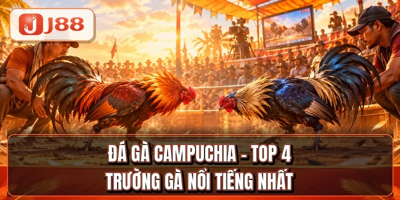 Đá Gà Campuchia - Top 4 Trường Gà Nổi Tiếng Nhất 1 Đá Gà Campuchia - Top 4 Trường Gà Nổi Tiếng Nhất