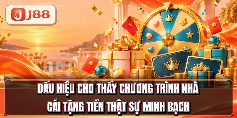 Dấu hiệu cho thấy chương trình nhà cái tặng tiền thật sự minh bạch