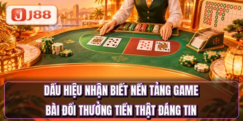 Game Bài Đổi Thưởng Tiền Thật - 5 Trò Hot Nhất 3 Dấu hiệu nhận biết nền tảng game bài đổi thưởng tiền thật đáng tin