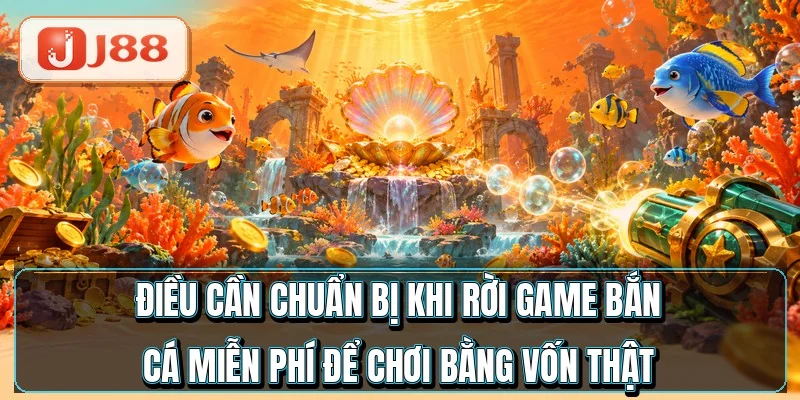 Game Bắn Cá Miễn Phí - 4 Cách Chơi Thử Khỏi Nạp 4 Điều cần chuẩn bị khi rời game bắn cá miễn phí để chơi bằng vốn thật