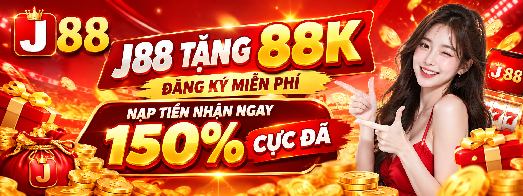 J88 tặng 88k đăng ký miễn phí