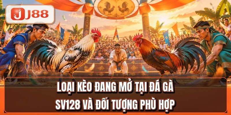 Đá Gà SV128 - Xem Trực Tiếp 24/7 Từ Trường Gà 3 Loại kèo đang mở tại đá gà SV128 và đối tượng phù hợp