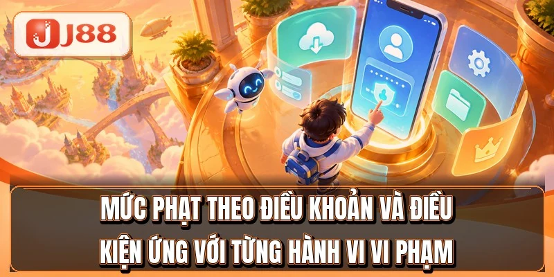 Mức phạt theo điều khoản và điều kiện ứng với từng hành vi vi phạm