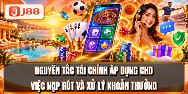 Nguyên tắc tài chính áp dụng cho việc nạp rút và xử lý khoản thưởng