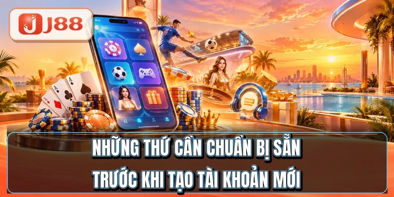 Đăng Ký J88 - 3 Phút Xong Với 5 Bước Cực Gọn 3 Những thứ cần chuẩn bị sẵn trước khi tạo tài khoản mới