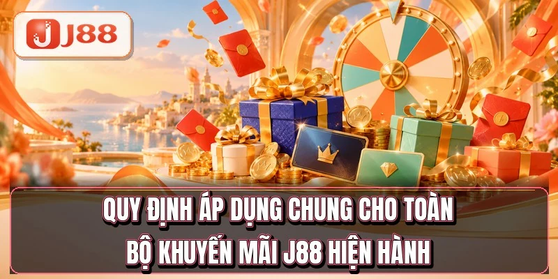 Quy định áp dụng chung cho toàn bộ khuyến mãi J88 hiện hành