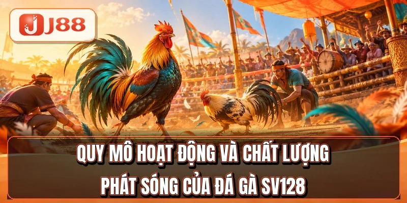 Đá Gà SV128 - Xem Trực Tiếp 24/7 Từ Trường Gà 2 Quy mô hoạt động và chất lượng phát sóng của đá gà SV128