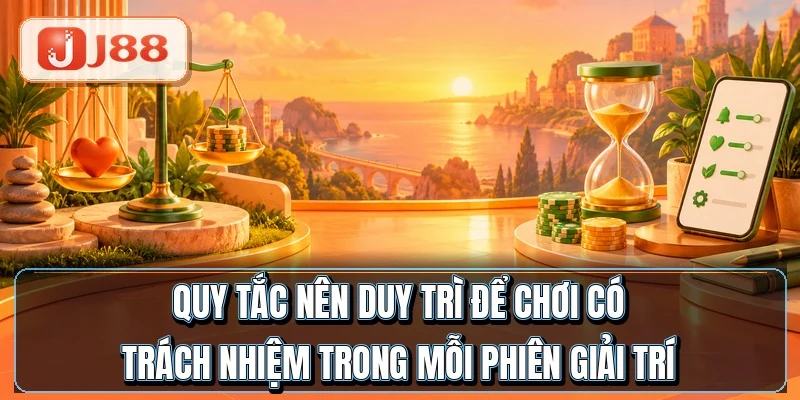 Chơi Có Trách Nhiệm - 7 Nguyên Tắc Giữ Cuộc Vui 3 Quy tắc nên duy trì để chơi có trách nhiệm trong mỗi phiên giải trí